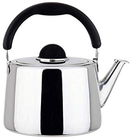 MYVVKIA Stainless Steel teapot Kettle, 2.5 liters, Suitable for Kitchen, Restaurant, etc, 3 liters, 4 liters, 5.5 liters, 6 liters, 8 liters Present