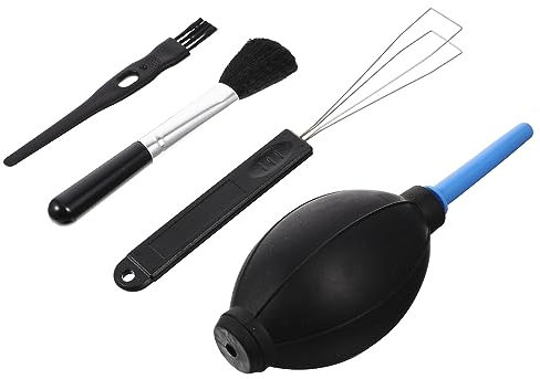 Angoily Juego de Cepillos para Limpieza de Teclados Kit de Limpieza de Teclados Mecánicos Herramientas de Limpieza de 4 Piezas para El Hogar Extractor de Teclas