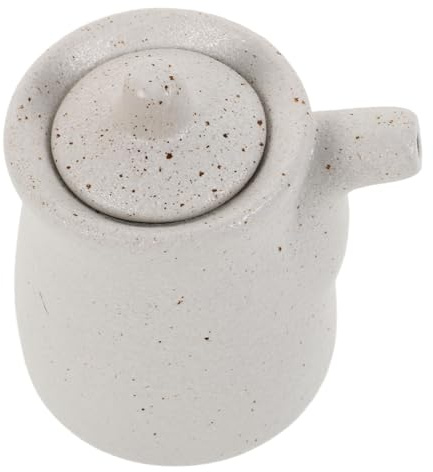 TOPPERFUN Cerámica Japonesa Dispensador Aceite y Vinagre Unidad Jarra De Salsa Para Cocina Diseño Auténtico Multifuncional Para Condimentos y Sushi