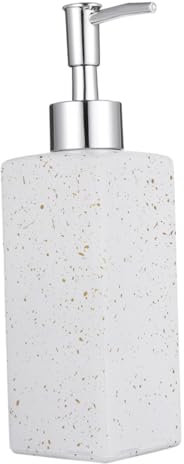 BATHVEVE 1 Pezzo Dispenser a Pompa Riutilizzabile Per Lozione in Plastica Dispenser Per Lozione a Pressione Vuoto Per Shampoo Sapone e Altri Liquidi