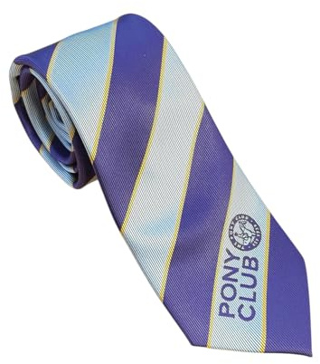 Official Pony Club Members Tie, Horse Riding, Equestrian, 2 Sizes (45)