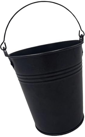 EPIGEIST Cubo De Grasa para Barbacoa Resistente De Hierro 5 l para Exteriores Recipiente Recoge Aceite Funcional para Parrilla Uso BBQ