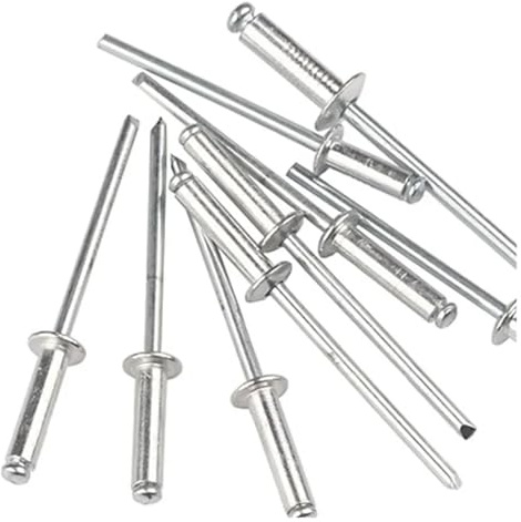 30/50 remaches ciegos de cabeza abovedada, remachadores mandril, escape, extracción, M3,2 M4 M5, herramientas for muebles lingli(30Pcs,5x8mm)