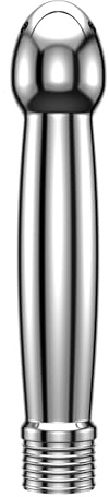 Youxclian Edelstahl Analdusche Vaginaldusche Metall Duschköpfe Enema Nozzle Klistierspritze Irrigator Einlauf Anal Vaginal Dusche Analspülung Darmreinigung Intimreinigung für Männer Frauen (A)