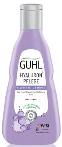 4er Pack - Guhl Hyaluron+ Pflege Feuchtigkeits-Shampoo - 250 ml