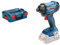 Bosch Professional 18V System visseuse à chocs sans-fil GDR 18V-160 C (couple maxi : 160 Nm, vis M6 - M14, six pans creux 1/4, sans batterie ni chargeur, dans une L-BOXX)