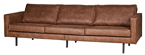 De Eekhoorn Ledersofa Rodeo 3-Sitzer Cognac