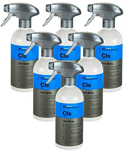 Koch chimica 6 X CLS Clay Spray Lubrificante spray per pulizia Plastilina siliconoelfrei 500 ML