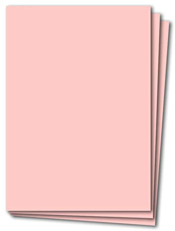 50 ark tonkartong DIN A4 – rosa – 240 g/m² tjock pysselkartong – 21,0 x 29,7 cm kartong för pyssel för fotoalbum, menykort, tryckbar, gör-det-själv, vara kreativ