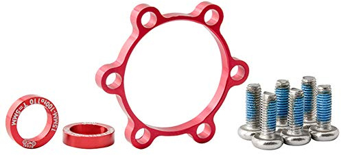 POHOVE Fahrrad Professionell Boost Nabe Konvertierung Adapter Für Scheibenbremse Vorne Hinten - Rot, 5mm