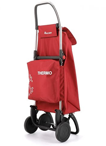 Carro Rolser I-MAX Thermo Zen 4 Ruedas Plegable - Rojo