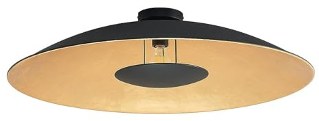 Lindby Deckenlampe Narisara (Modern) in Schwarz aus Metall (1 flammig, E27) - Deckenleuchte Lampe Wohnzimmerleuchte