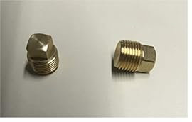 Lenzstopfen Messing mit Vierkant-Schraube Borddurchlass