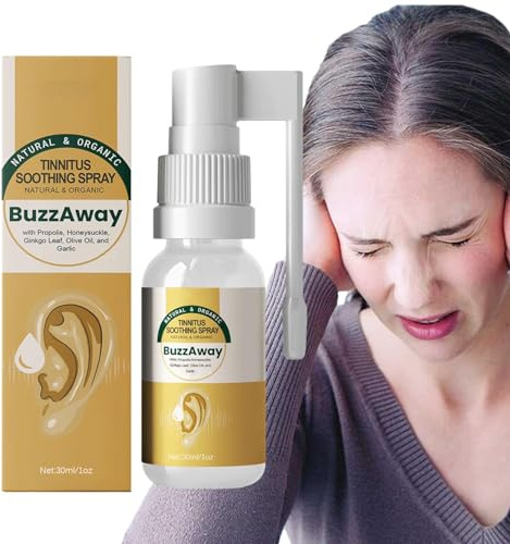 Tinnitus Relief for Ringing Ears | Tinnitus Relief Spray 30ml - Earwax Cleaning Care Spray and Tinnitus Relief Device for Ringing Ears for Women and Men