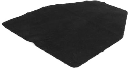 DIYEAH Tapis D'urinoir Protection du Sol Antidérapant Pvc et Peluche pour Hommes Absorbant et Lavable pour Salle de Bain et Toilettes