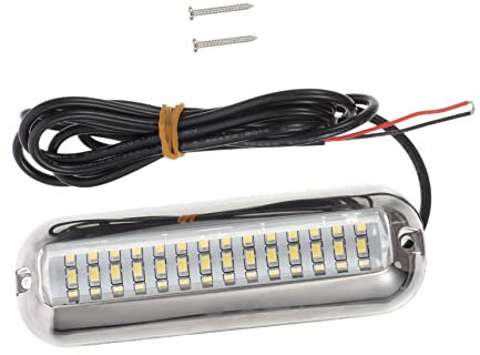 Toyvian Led Unterwasserbootlicht Aus Edelstahl Leds Für Boot Garten Und Teich Und Robust Einzigartige Atmosphäre Für Aquarien Und Landschaft