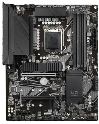scheda madre Scheda Madre Fit For GIGABYTE Z590 UD LGA 1200 Con Intel ATX Triplo M.2, PCIe 4.0