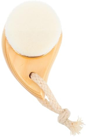 SOESFOUFU Holzgriff Gesichtsreinigungsbürste Porentiefe Reinigung Sanftes Peeling Make up entferner Weiche Borsten Ergonomisch für Gesicht und Empfindliche Haut Geeignet