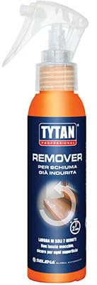 2PZ PULITORE SCHIUMA POLIURETANICA REMOVER TYTAN ML 100