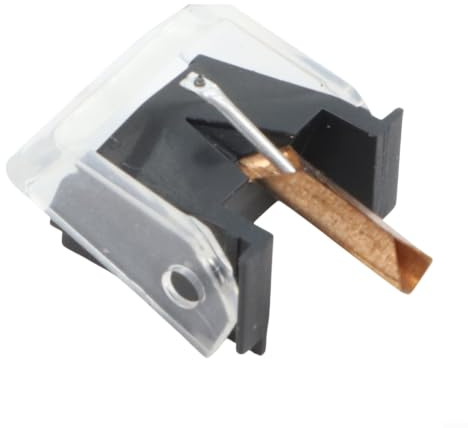Lápiz capacitivo de repuesto para tocadiscos Philip GP400 II 401 II 500 II, punta de diamante, accesorio de tocadiscos de vinilo, material ABS negro, 3 x 3 x 2 cm