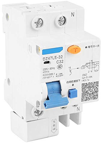 Cadeau de Juillet Disjoncteur DZ47LE-32 1P +isjoncteur courant résiduel 30mA-32 1P +isjoncteur courant résiduel 30mA 230V