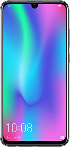 Honor 10 Lite 64 GB smartphone BUNDLE (16,5 cm (6,21 tum), dubbelkamera, Dual-SIM, Android 9.0) Midnight Black + gratis Honor Classic Earphone [Exklusiv för Amazon] - Tysk version