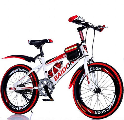 MU Berg Off-Road-Fahrrad Erwachsene Männer Und Frauen Mit Variabler Geschwindigkeit 20/22/24/26 Scheibenbremse Renn Studierenden Jugend,rot,22 Inches