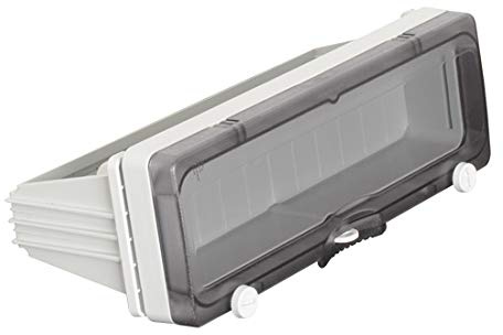 TPelectric - Scatola di sicurezza da incasso con finestra pieghevole, IP67, 4-12 moduli (12 moduli)