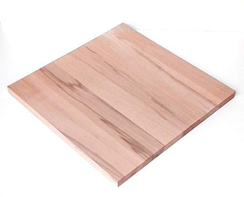 1 Massivholzplatte Kernbuche massiv 2cm stark. Holzplatte Bretter Leisten Sondermaße. (25x60cm)
