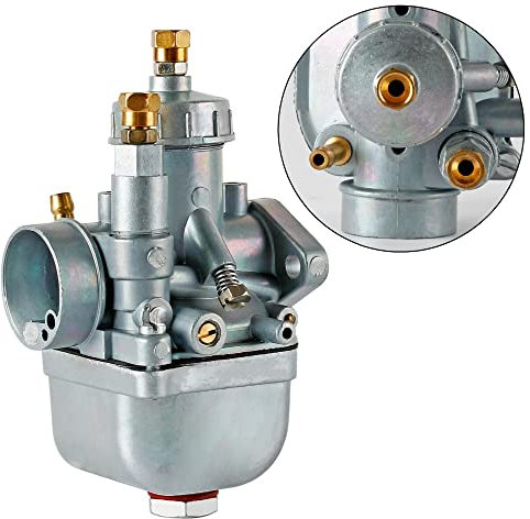Motorrad Vergaser 16N1-11 Für Simson MZA 16N1 Simson S50 S51 S70 Vergaser Choke Kaltstarter 21mm Oder 19mm (Farbe : 21MM)