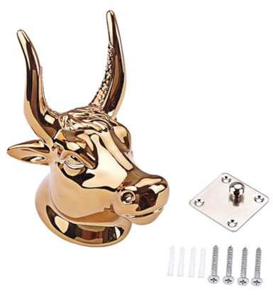 TOYANDONA 1 Satz Gitarrenhaken Pflanztier Tier Gitarre Haken Mandoline Wand Aufh?nger Tier Kopf Haken Gitarre Wand Aufh?nger Pflanzenhänger Gitarre Lagerung Stehen Halter Metall Mit Schloss