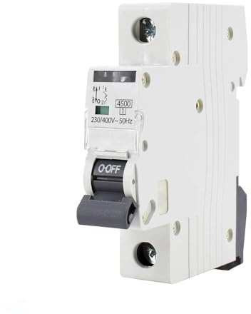 Interruptor automático 4.5KA 1P C 10A, protege circuitos eléctricos, corta corriente en sobrecargas y garantiza seguridad en instalaciones.