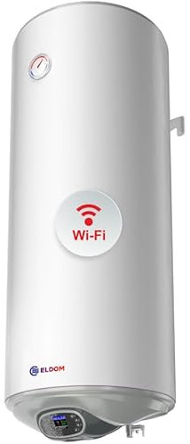 ELDOM Favourite E 120 Liter Boiler, Warmwasserspeicher mit Wi-Fi: Smarter Warmwasserkomfort