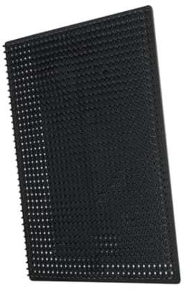 AlluraPet Pferde-Massage-Pad, einfache Installation, Kratzmatte für Nutztiere, Scheunen, Rinder, Kühe, 1 Stück, 50 x 55 cm