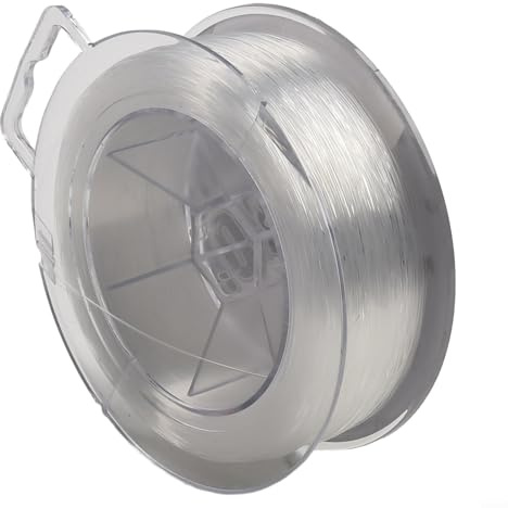 Jonikuper Fluorocarbon Angelschnur, 300 m, 0,3–0,5 mm, transparente Kohlefaser-Schnur für Süß- und Salzwasserangeln (0,3 mm)