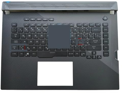 LIUHAOZ Laptop parts UK UA PO FR GR GK CS BE RGB Pre-key backlight laptop keyboard Topcase Palmrest For G531GV Laptop Keyboards C Shell(CS Czech)