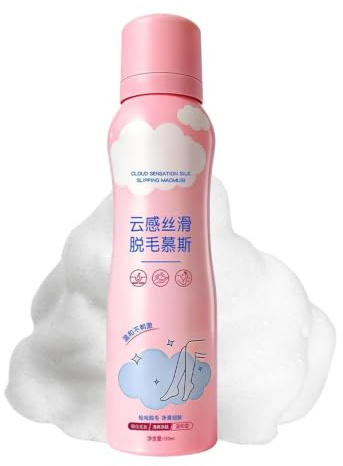 Spray Dépilatoire pour Femmes 150 ml Mousse À Raser Douce Sans Taches