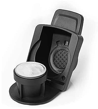 i Cafilas Wiederverwendbare Kaffeekapseln Adapter Kompatibel mit Dolce Gusto Kaffeemaschinen,Kapseladapter für Dolce Gusto,nachfüllbarer Dolce Gusto Adapter für Nespresso Original Kapseln