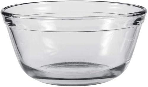 Rammento Glass Mixing Bowls Batter Bowls 1 Litre, 1.5 & Litre 2.5 (Size: 1.5 Litre)