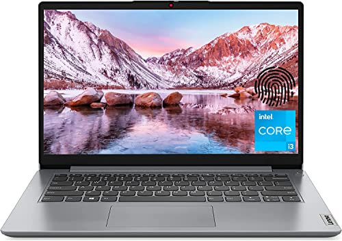 Lenovo IdeaPad 1 14 inch HD Browse Laptop for Students, Intel Core i3-1215U(6Cores, Up to 4.4GHz), 20GB DDR4 RAM. 1TB NVMe SSD, Fingerprint Reader, WiFi 6, Webcam, Type-A&C, HDMI, Win 11 S