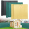 NAIZY Sichtschutzmatte 180x400cm Schermo PVC Balcone Doppio Rinforzo Fascette Rivestimento Frangivento Terrazza Giardino, Antracite