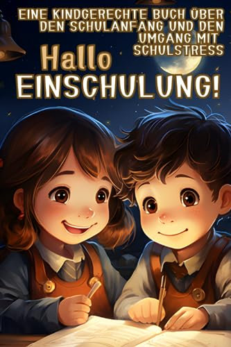 Hallo Einschulung: Eine Kindgerechte Buch über den Schulanfang und den Umgang mit Schulstress: Ideen Schultüte Füllen Wunderbare Geschenke für Mädchen und Jungen!