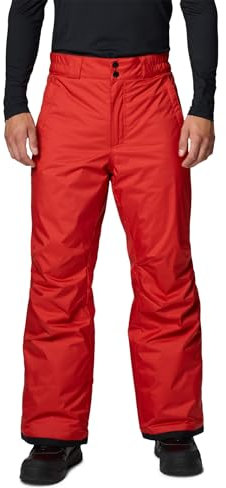 Columbia Herren Snow Gun II wasserdichte Schneehose, Segelrot, Größe M