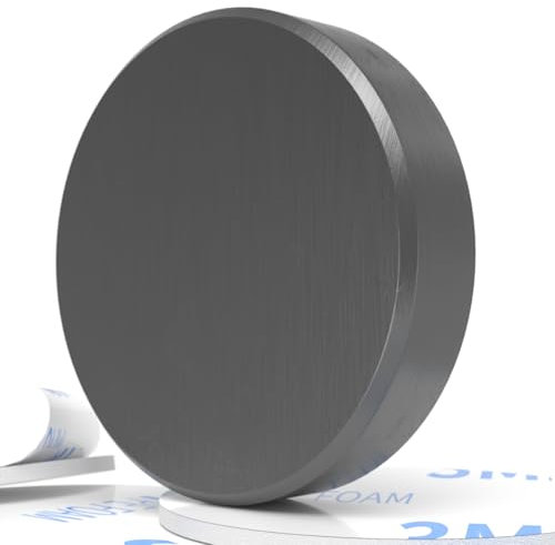 BKSAI Starke Magnete zum Kleben Selbstklebende Magnete für Magnettafel Flache Runde Kühlschrankmagnete für Kühlschrank Klebemagnete Tafelmagnete zum Basteln Whiteboards Pinnwand Fridge (30)