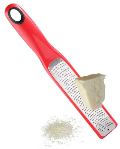 Grater - Kitchen Lemon Grate | Graters Planing Tool | Orange Rind Peeler Tool with Non-Slip Handle | Stainless Steel Lemon Grater, Orange Citrus Peelers Tool with Loop