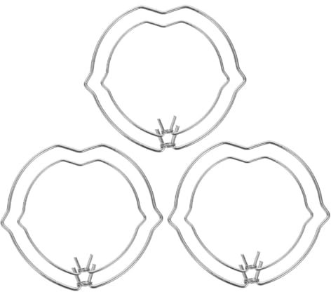Operitacx 6pcs Metal Spring Clips for Downlights Retaining Clips for Ceiling Lamps Secure Fixture Holders for Various Spotlights Reliable Outdoor Lighting Accessories