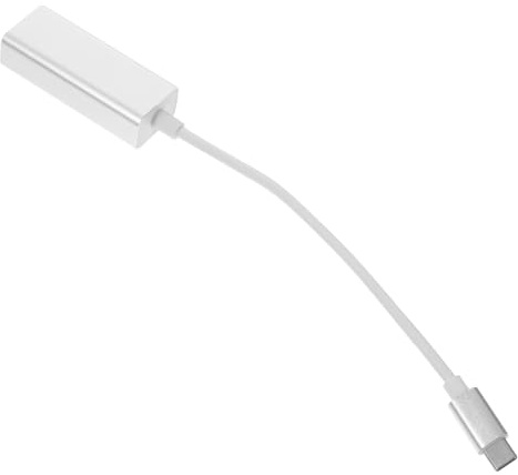 MOLUCKFU Adaptateur USB Type-C vers Ethernet Gigabit Carte Réseau Externe Compacte Plug and Play Connecteur Broches à Haute Vitesse Compatible PC et Ordinateur Portable Couleur Aléatoire