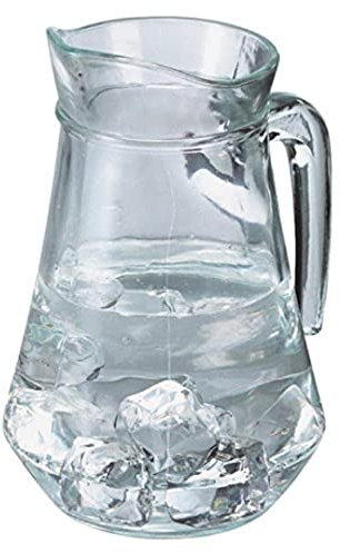 Zodiac WJ-1380-6 Lipped Glass Jug 1.5 L/2.5 pint (Pack of 6)