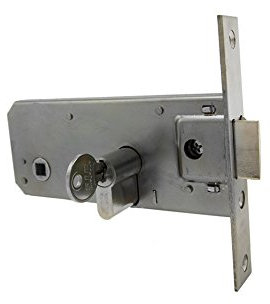 Cerradura monopunto de embutir para carpinteria metálica CEM60 CEM70L (70)