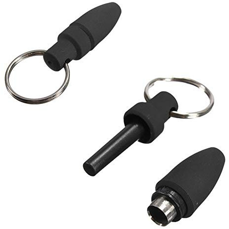 vap26 Cigare Coupeur De Poinçon avec Porte-clés en Caoutchouc Portable Tirage Trou Lame Chaîne Accessoires Cool Gadgets De Pince Clip